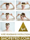 Byrd Wire Headbands
