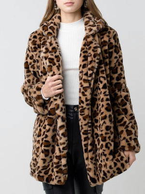 Influencer Leopard Coat