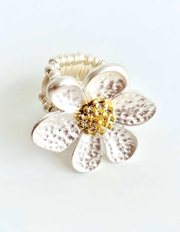 Flower Power Expandable Ring
